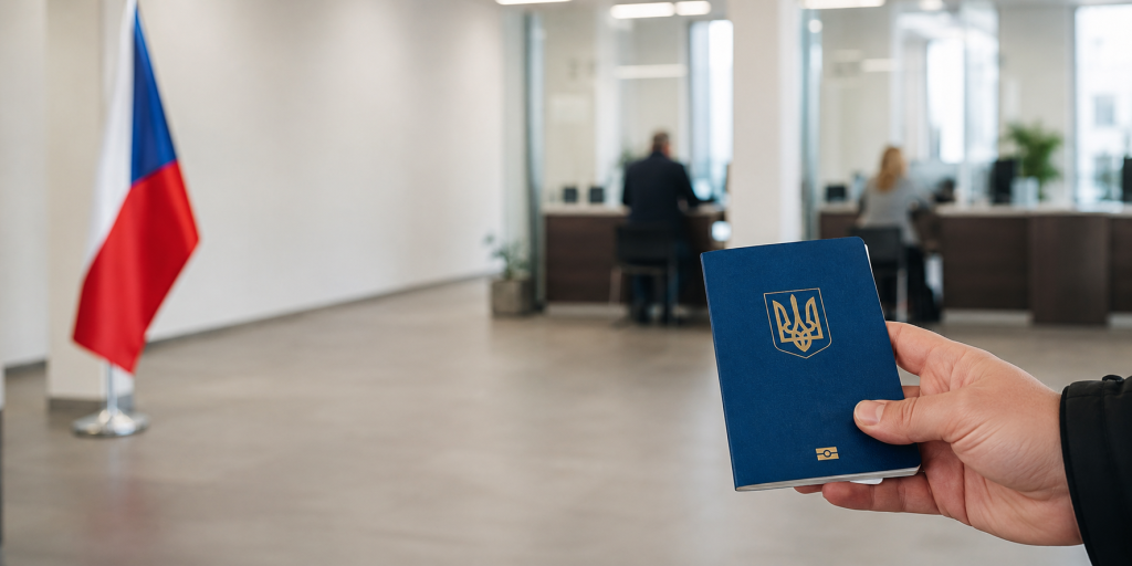 Тимчасовий захист у Чехії 2026, продовження та нова візова наклейка