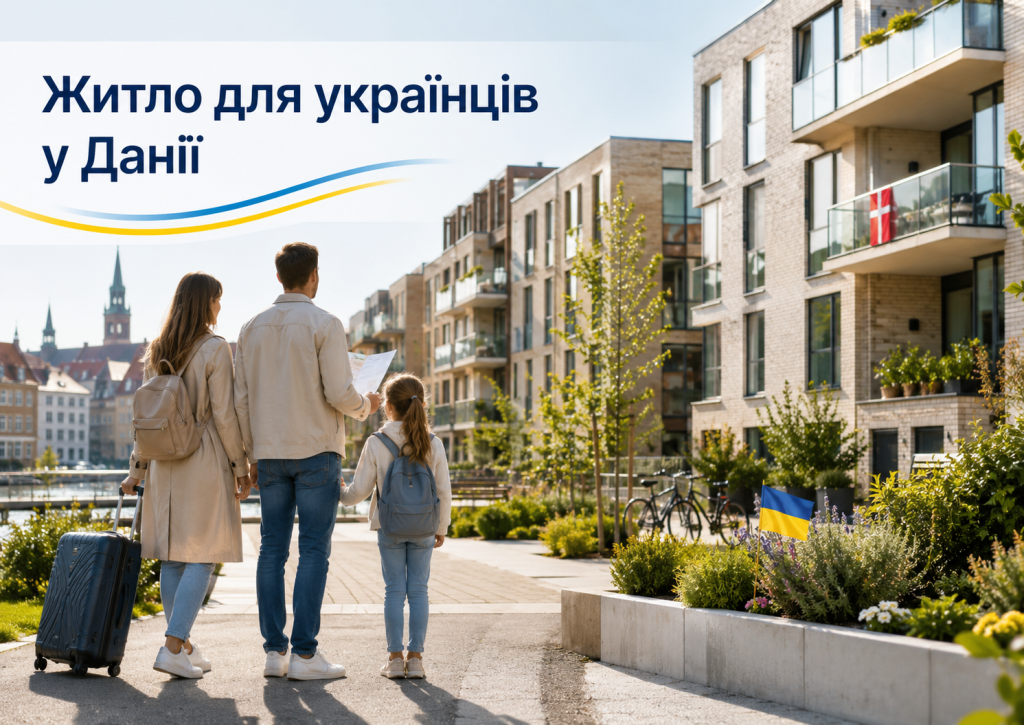 Житло в Данії для українців, пошук квартири та безпечна оренда у 2026 році
