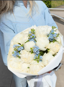 Преміальний букет від Bee Flowers Atelier з доставкою в Нідерландах і Бельгії