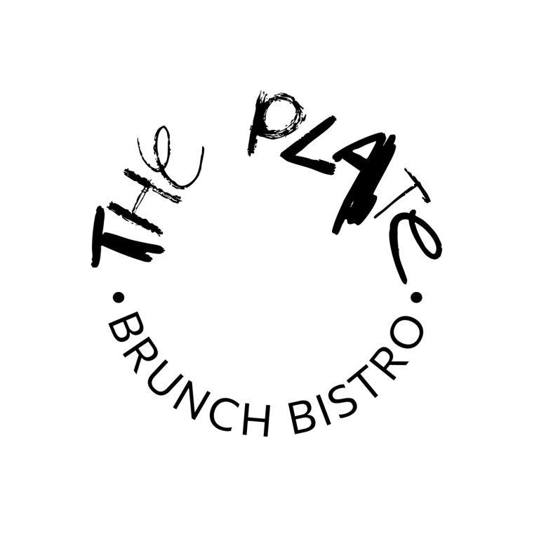 Логотип The Plate Brunch Bistro, авторські сніданки та бранчі в Лісабоні