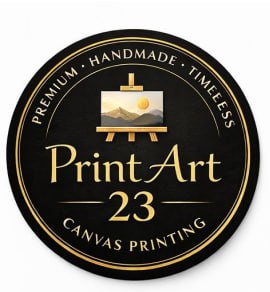 Логотип Print Art23, майстерні друку фото на полотні у Празі