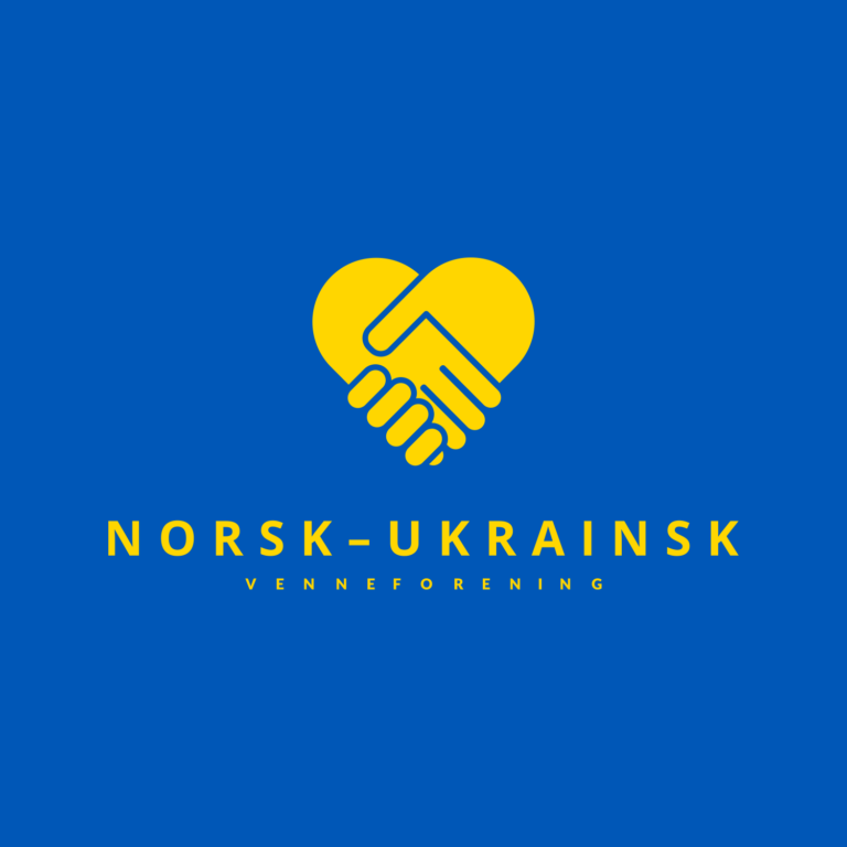 Логотип Norsk-Ukrainsk Venneforening, норвезько-українського товариства в Осло