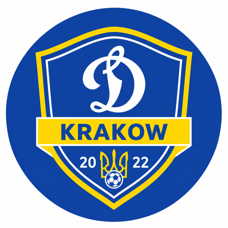 Логотип дитячого футбольного клубу Dynamo Kraków у Кракові