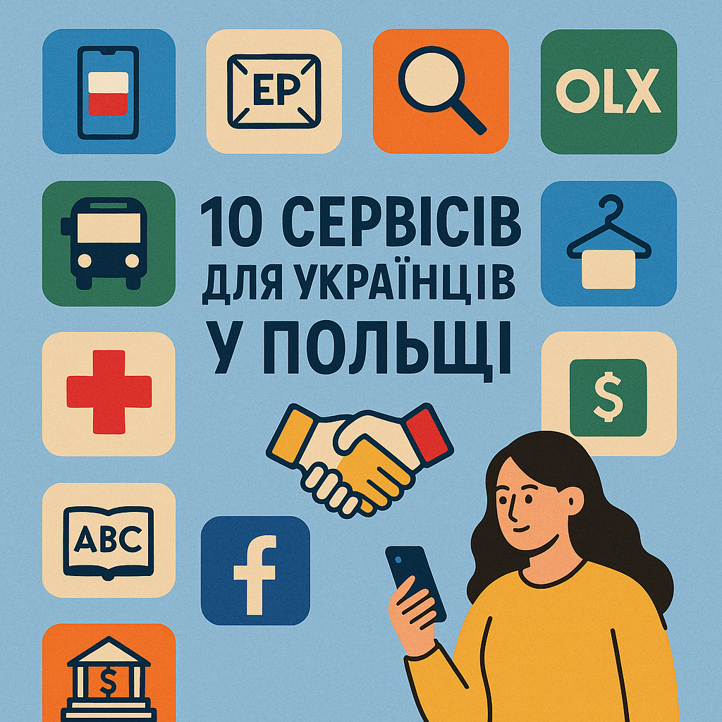 10 сервісів для українців у Польщі, які реально спрощують життя